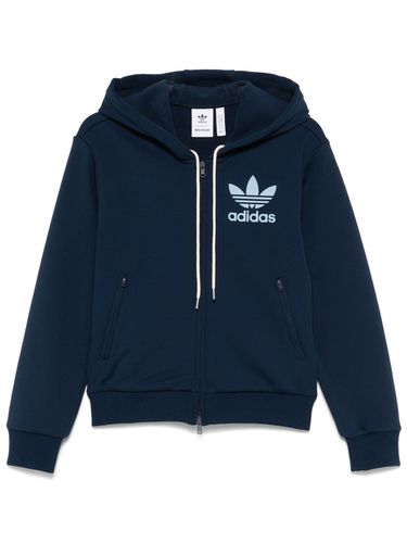 Logo Zipped Hoodie - Adidas By Wales Bonner - Modalova