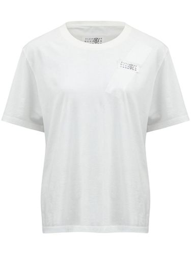 Logo Cotton T-shirt - MM6 Maison Margiela - Modalova