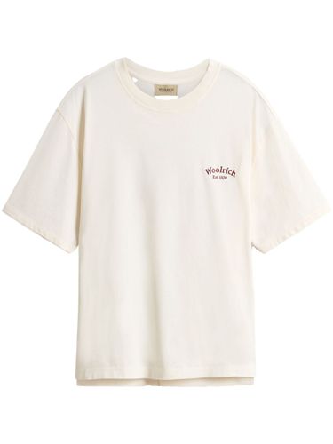 WOOLRICH - Logo Cotton T-shirt - Woolrich - Modalova