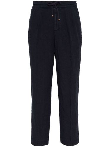 Linen Leisure Fit Trousers - Brunello Cucinelli - Modalova