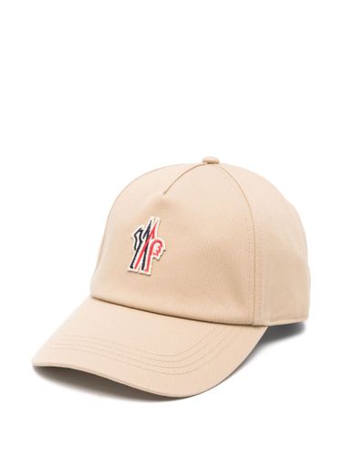 Logo Cotton Baseball Cap - Moncler Grenoble - Modalova