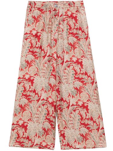 Printed Silk Trousers - Pierre-Louis Mascia - Modalova