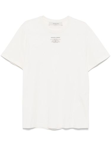 GOLDEN GOOSE - Logo Cotton T-shirt - Golden Goose - Modalova