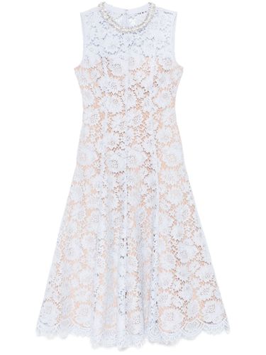 Lace Pearl Midi Dress - Self Portrait - Modalova
