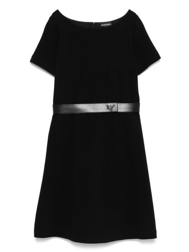 EMPORIO ARMANI - Cotton Short Dress - Emporio Armani - Modalova