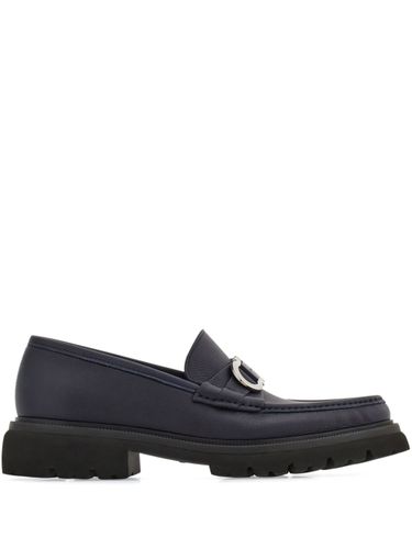 FERRAGAMO - Gancini Leather Loafers - Ferragamo - Modalova