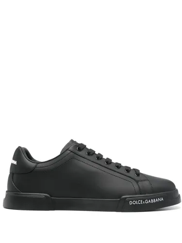 Portofino Leather Sneakers - Dolce & Gabbana - Modalova