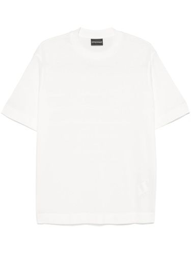 Logo Cotton T-shirt - Emporio Armani - Modalova