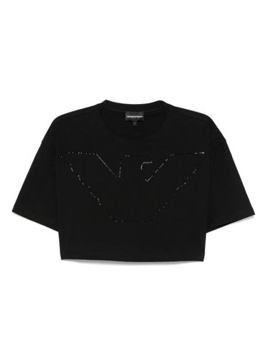 Logo Cotton T-shirt - Emporio Armani - Modalova