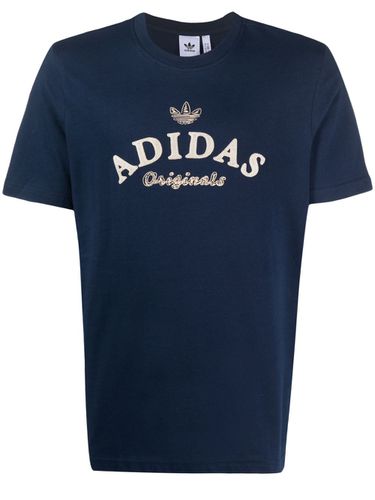 ADIDAS - Cotton T-shirt With Logo - Adidas - Modalova