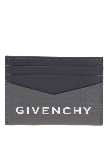 GIVENCHY - Logo Leather Card Holder - Givenchy - Modalova
