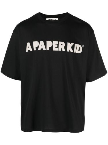 Cotton T-shirt With Logo - A Paper Kid - Modalova