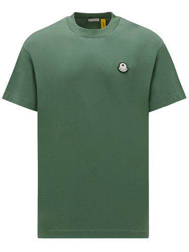 Cotton T-shirt With Logo - Moncler Genius - Modalova