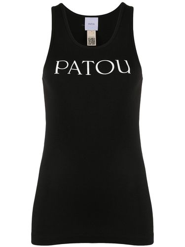 PATOU - Cotton Top With Logo - Patou - Modalova