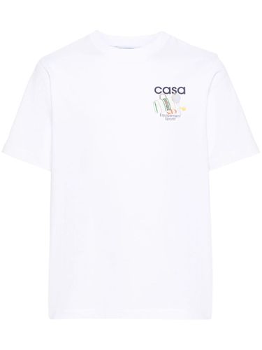 CASABLANCA - Cotton T-shirt - Casablanca - Modalova