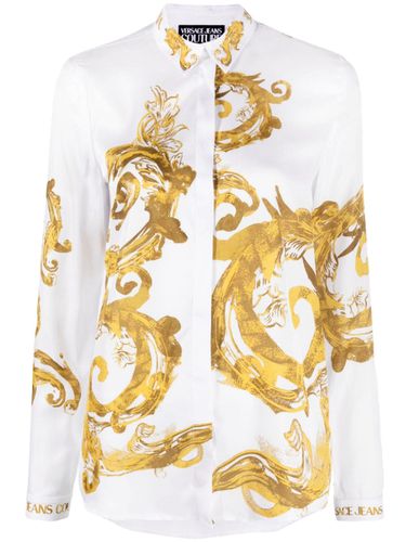 Shirt With Print - Versace Jeans Couture - Modalova