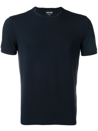 Logo Short Sleeve T-shirt - Giorgio Armani - Modalova