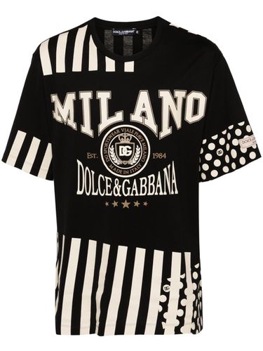 DOLCE & GABBANA - Logo T-shirt - Dolce & Gabbana - Modalova