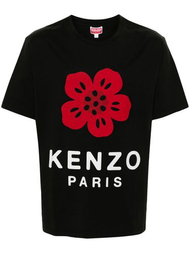 KENZO - Cotton T-shirt With Print - Kenzo - Modalova