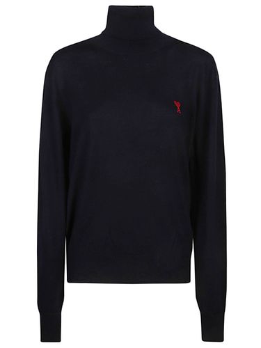 AMI PARIS - Wool Turtleneck - Ami Paris - Modalova