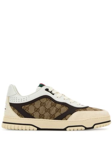 GUCCI - Gg Supreme Re-web Sneakers - Gucci - Modalova