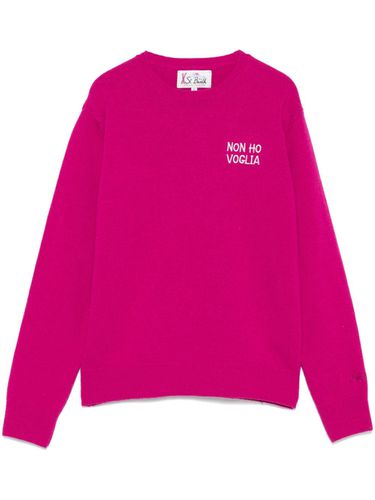 Crew Neck Sweater Non Ho Voglia - Mc2 Saint Barth - Modalova