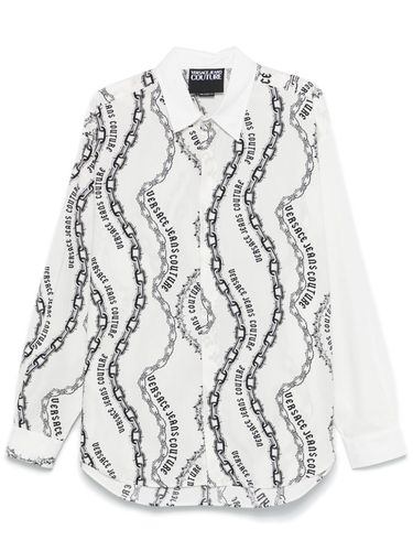 Camicia Con Stampa - Versace Jeans Couture - Modalova