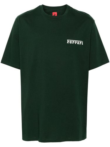 FERRARI - T-shirt With Logo - Ferrari - Modalova