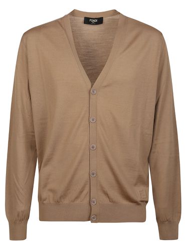 FENDI - Cardigan In Lana - Fendi - Modalova