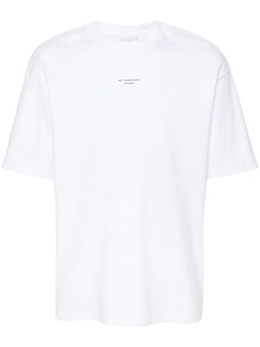 DRÔLE DE MONSIEUR - Cotton T-shirt With Logo - Drôle de Monsieur - Modalova