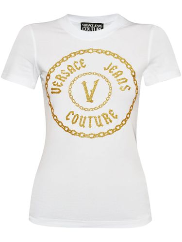 Crew Neck Sweater Jersey Stretch - Versace Jeans Couture - Modalova