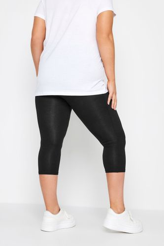 Legging 3/4 Gainant Toucher Doux Noir Size 58-60 - Yours - Modalova