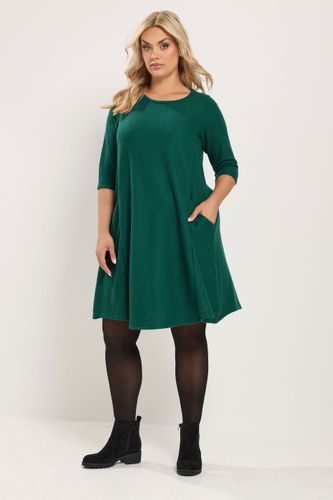 Robe Fluide À Poches Vert Size 54-56 - Yours - Modalova