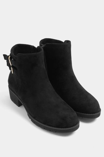 Bottines Chelsea Noires À Double Boucle, Coupe Large E Size 43E - Yours - Modalova