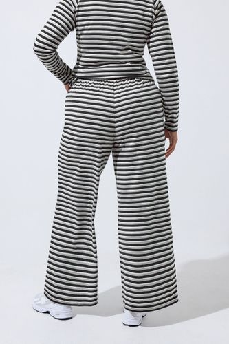 Pantalon Noir À Rayures Size 44 - Limited Collection - Modalova
