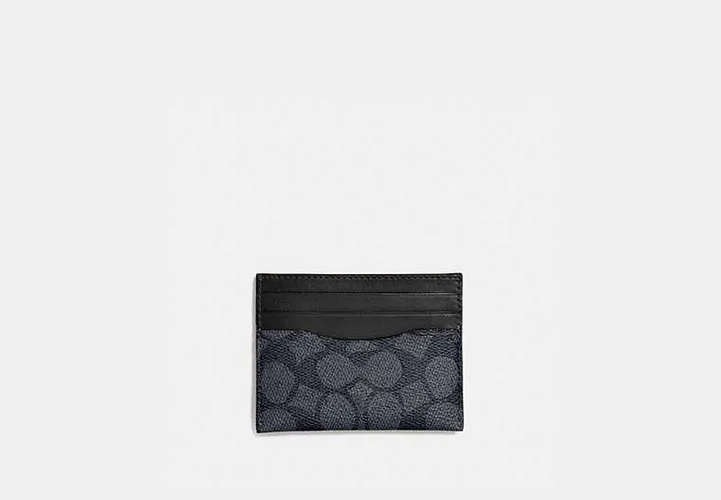 Porte Cartes En Toile Exclusive - COACH - Modalova