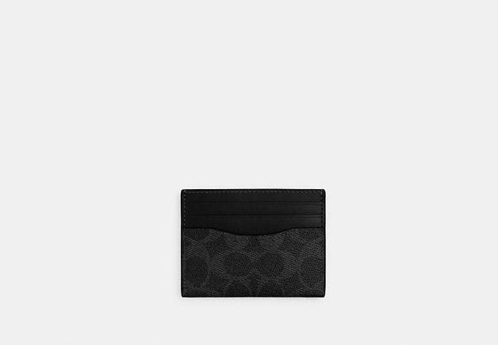 Porte-Cartes En Toile Exclusive - COACH - Modalova