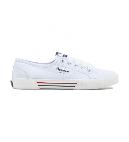 PLS31287 Trainers Brady Basic (36), Blanc, Tissu, Plat, Lacets, Casuel - Pepe Jeans - Modalova