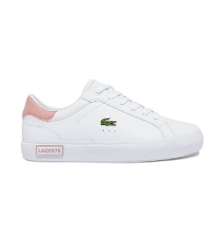 SUJ0014_1Y9 Chaussures Powercourt blanches (36), Plat, Lacets, Casuel - Lacoste - Modalova