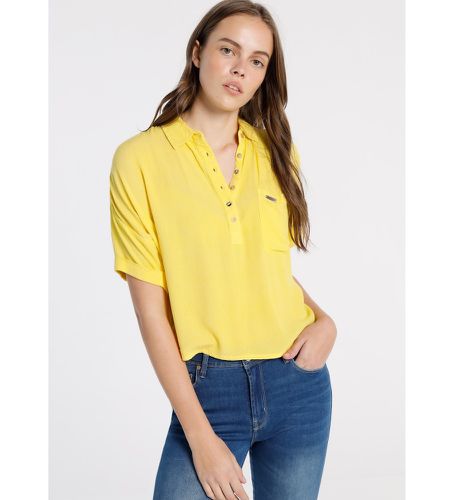 Chemise en coton (S), Casuel, Viscose, Manche courte - Lois Jeans - Modalova