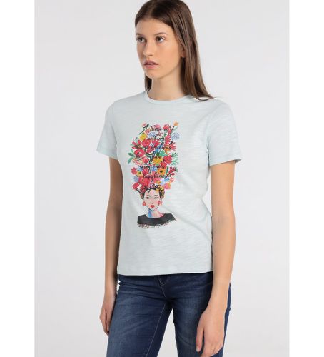 T-shirt Grafica Flower (S), Rouge, Casuel, Coton, Manche courte - Lois Jeans - Modalova