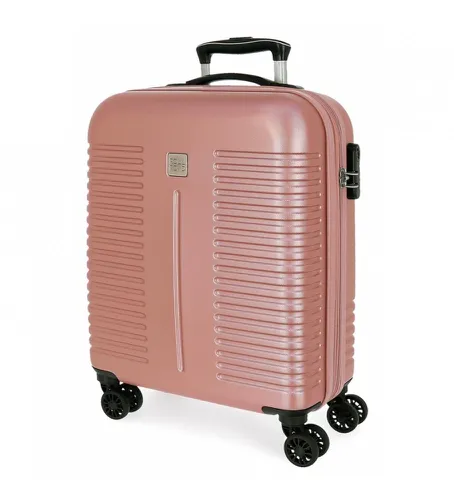 Valise de cabine extensible India (OSFA), Casuel, Rose, Synthétique, ABS/Polycarbonate - Roll Road - Modalova