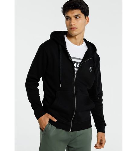 Hoodie / Logo Kanguro (S), Casuel, Coton, Manche longue - Six Valves - Modalova