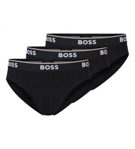 Lot de 3 slips noirs (S), Homewear, Coton - BOSS - Modalova