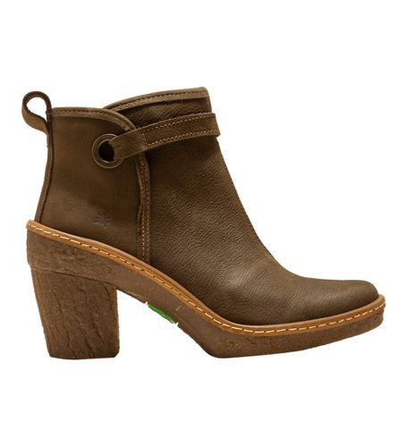 FE0005_0G3 Bottines en cuir N5179 foncé - Hauteur du talon : 6cm (37), 5 à 8 cm, Fermeture éclair, Cas - El Naturalista - Modalova