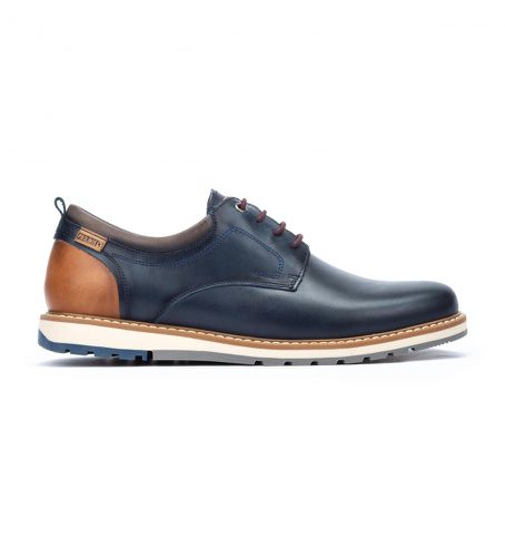 M8J-4183 Chaussures en cuir Berna M8J-4183 (41), Plat, 1 à 3 cm, Lacets, Casuel - Pikolinos - Modalova