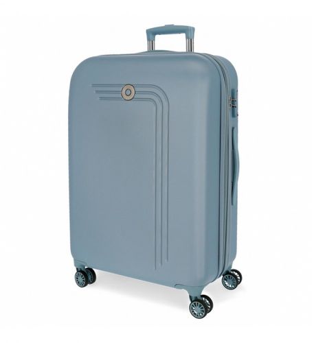 Unisex. 5999263 Valise moyenne Riga Rigide clair -49x90x27cm (OSFA), Casuel, ABS/Polycarbonate, Turquoise, Marine - Movom - Modalova