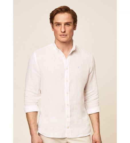 HM309382 Chemise Slim en lin (3XL), Casuel, Manche longue - Hackett London - Modalova