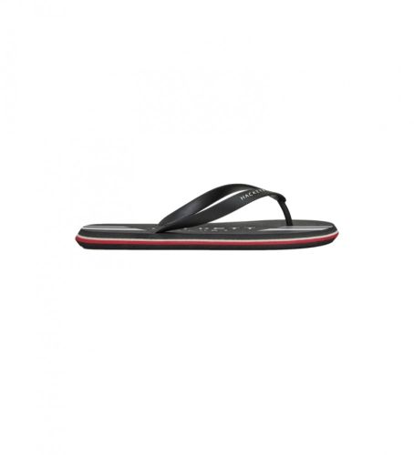 HMS21277 Tongs Logo Stripes (40), Noir, Plat, Aucun, Casuel, Beachwear, PVC - Hackett London - Modalova