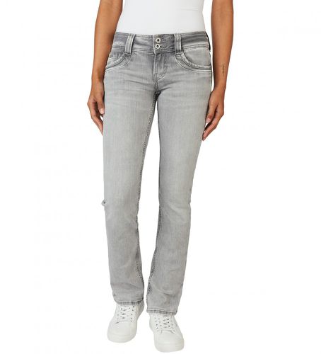 PL204159UF8 Gen Fit Regular Jean Medium (26/30), Casuel, Gris, Coton, Denim, Durable - Pepe Jeans - Modalova